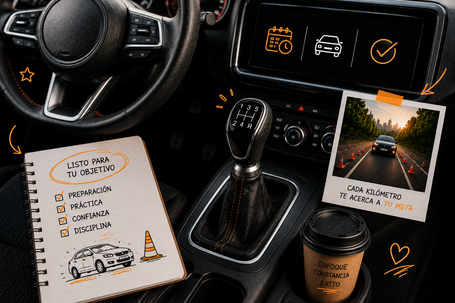Curso de Conducción Intensivo Full con Agenda Hora Auto Mecánico